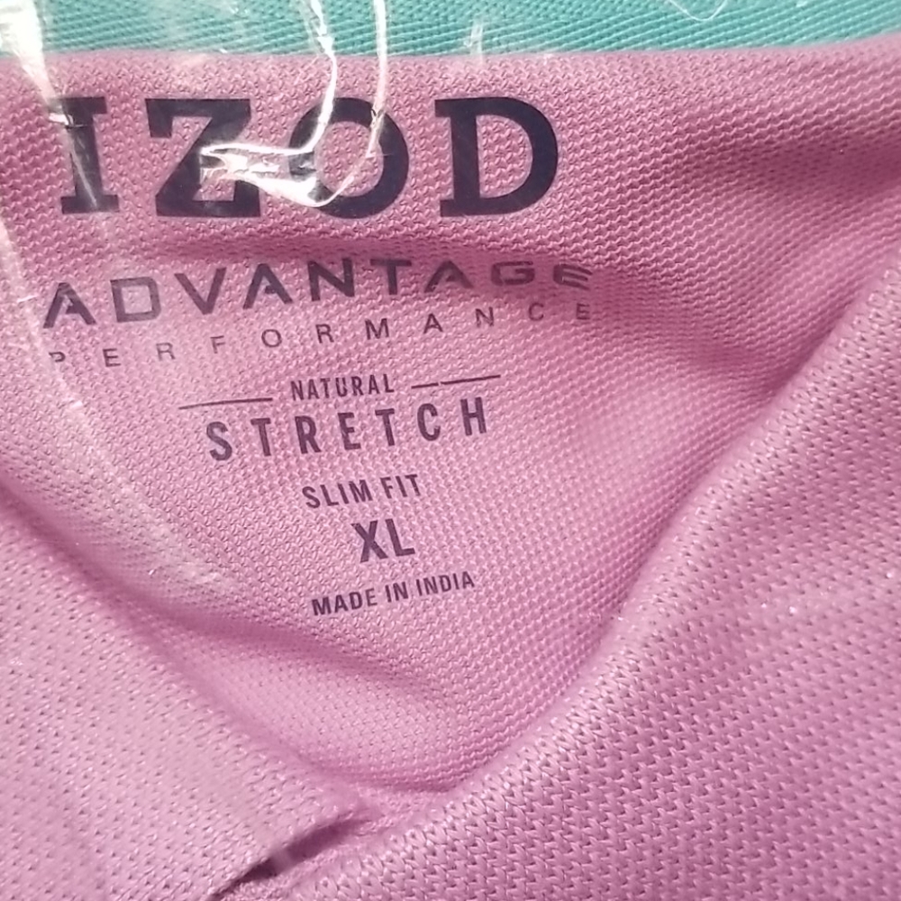 Izod Advantage slim fit XL Orchid color - Picture 3 of 6